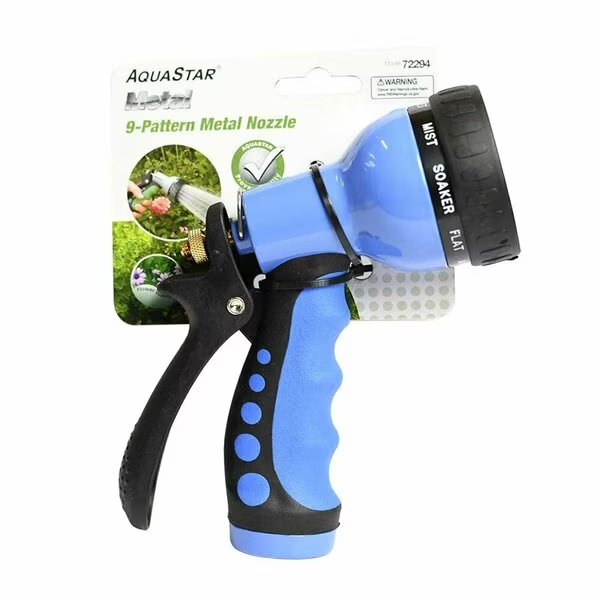 9-Pattern Metal Ergo Lever Nozzle, Thrifco Plumbing, Mfr#: 8430405